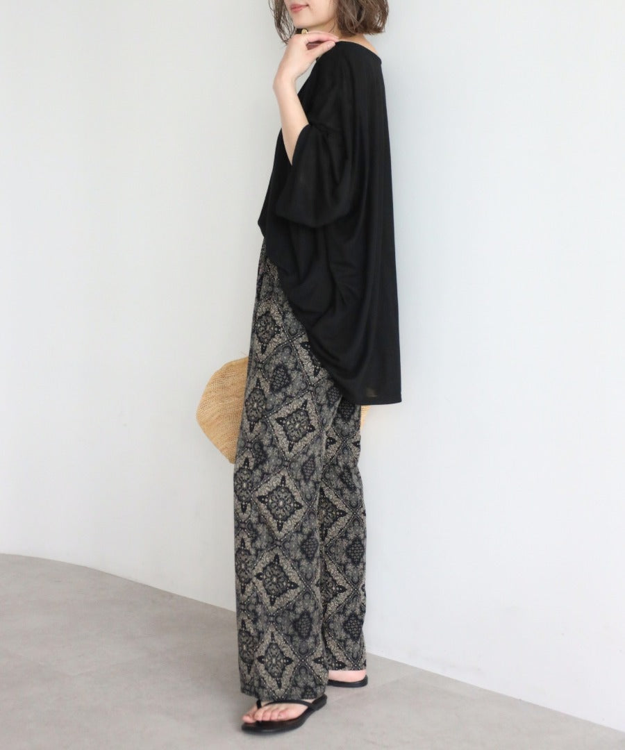 Oriental Pattern Easy Pants [LADIES] 15
