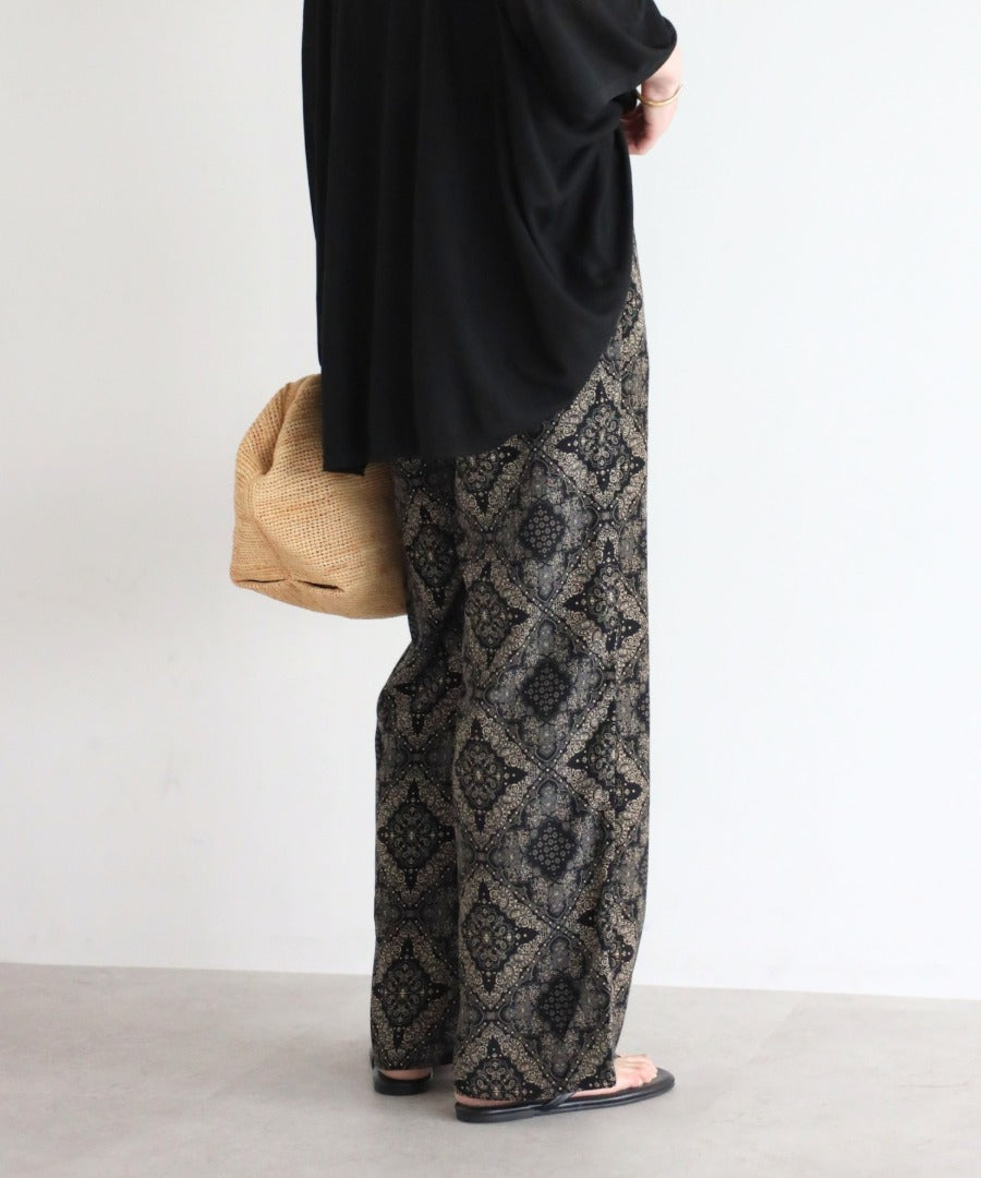 Oriental Pattern Easy Pants [LADIES] 18
