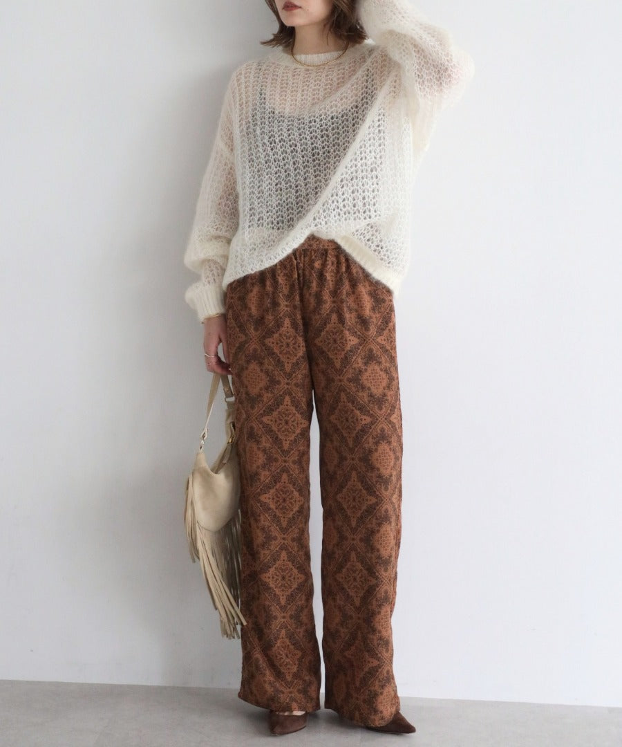 Oriental Pattern Easy Pants [LADIES] 20