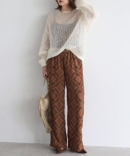 Oriental Pattern Easy Pants [LADIES] 20