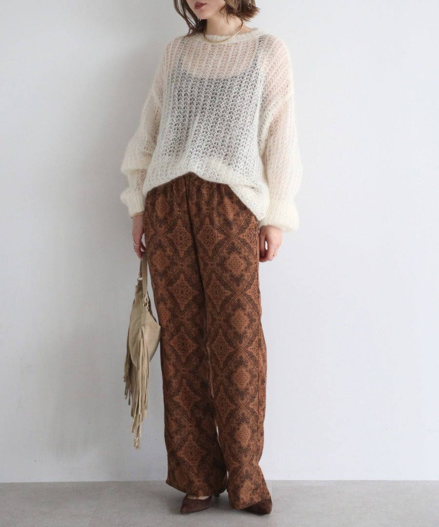 Oriental Pattern Easy Pants [LADIES] 22