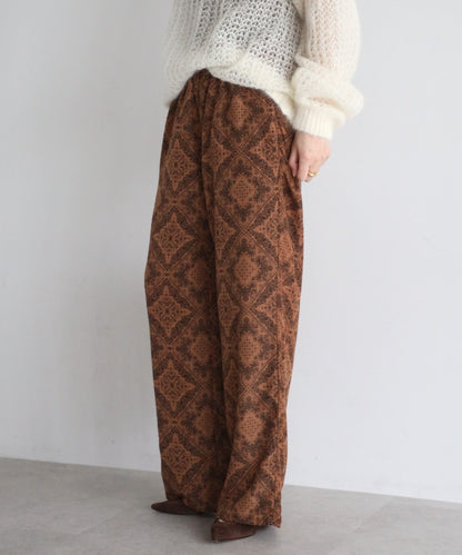 Oriental Pattern Easy Pants [LADIES] 23