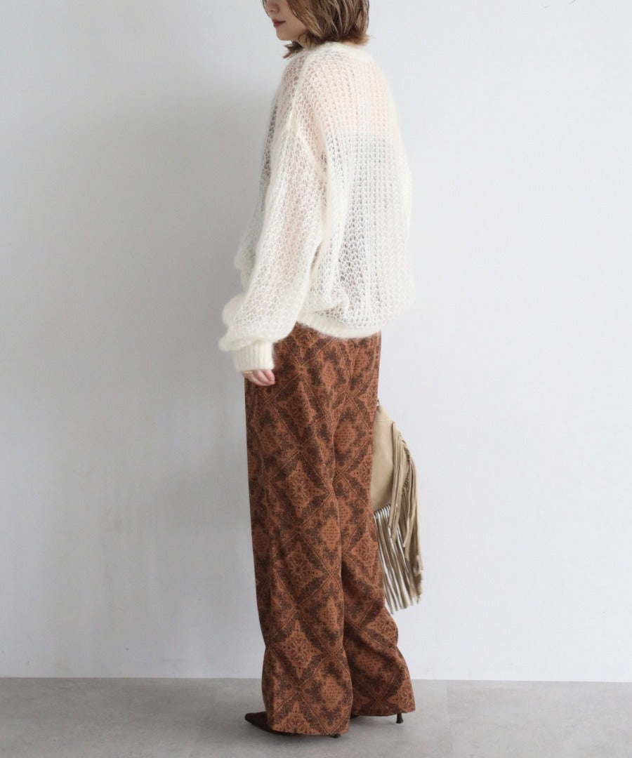 Oriental Pattern Easy Pants [LADIES] 24