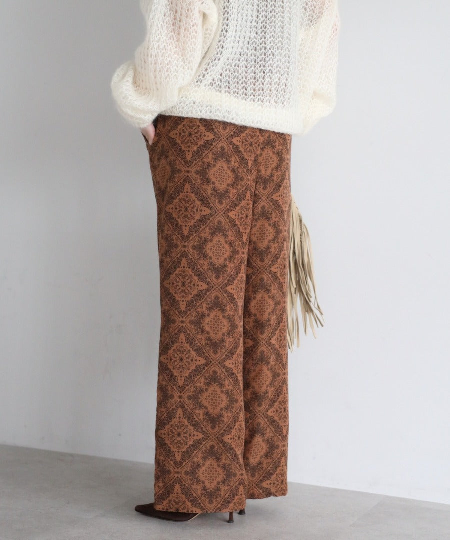 Oriental Pattern Easy Pants [LADIES] 25