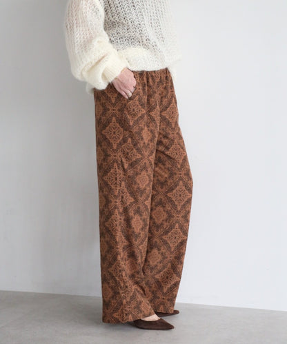 Oriental Pattern Easy Pants [LADIES] 27