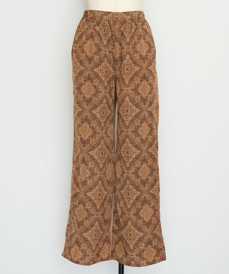 Oriental Pattern Easy Pants [LADIES] 29