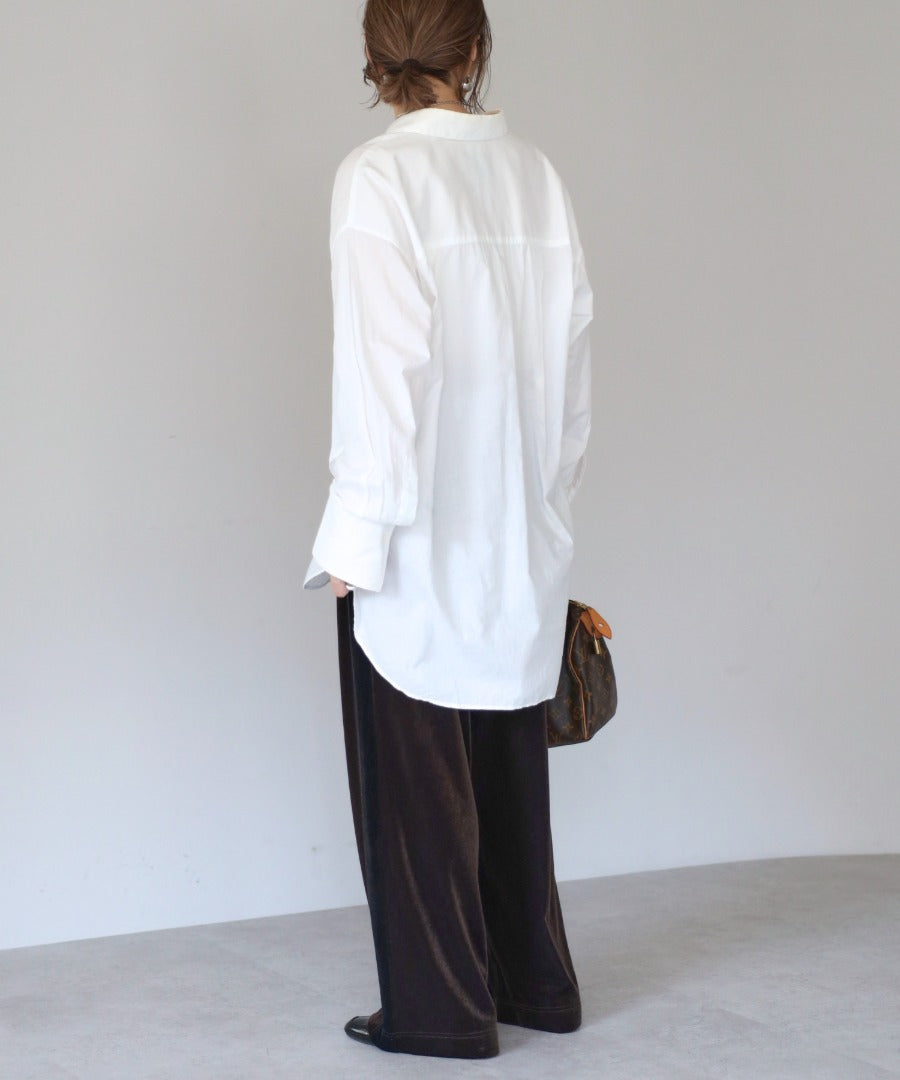 Glossy Velour Side-Line Pants [LADIES] 12