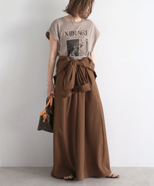 2Way Maxi Flare Shirt Dress [LADIES] 1