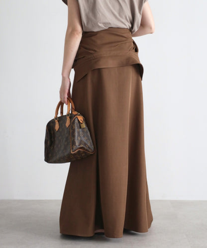 2Way Maxi Flare Shirt Dress [LADIES] 6