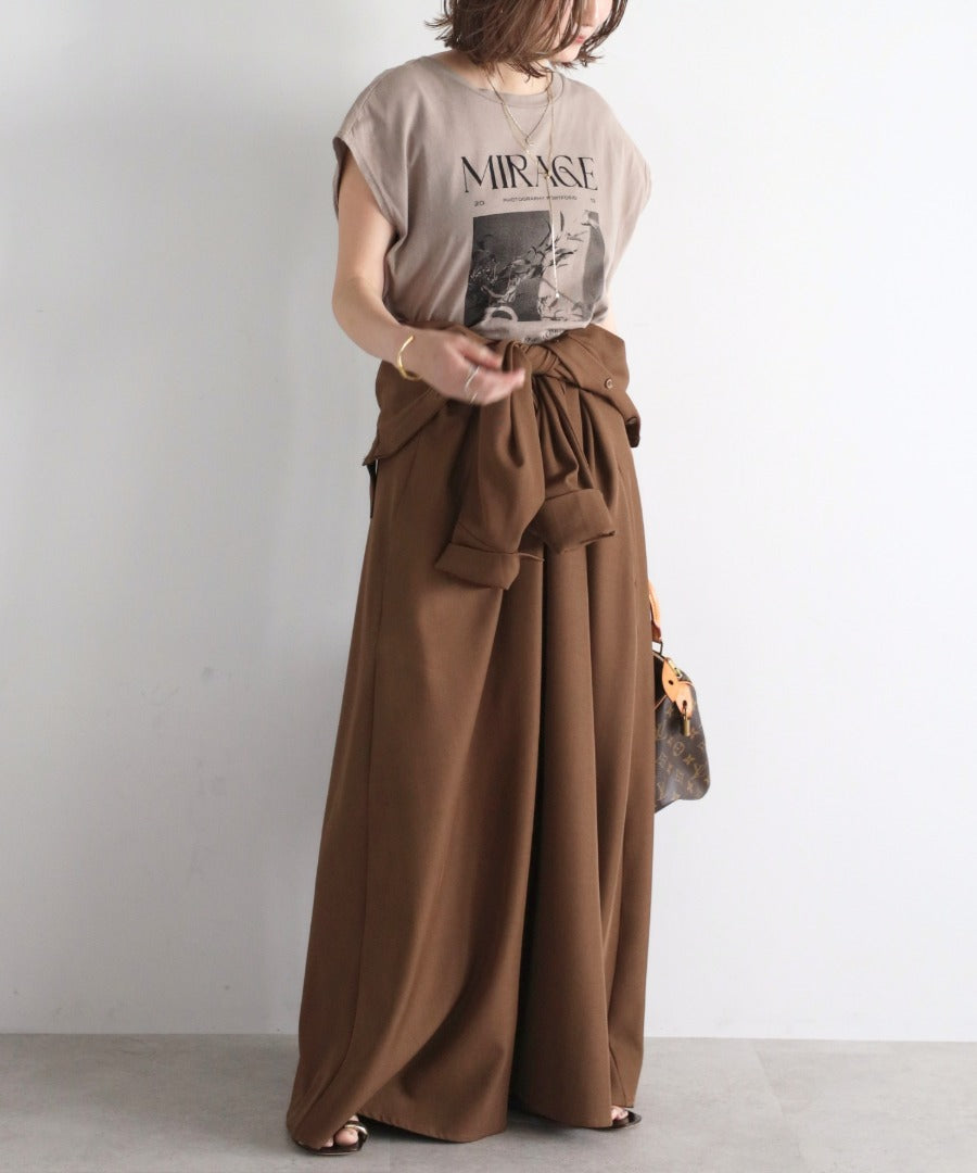 2Way Maxi Flare Shirt Dress [LADIES] 7