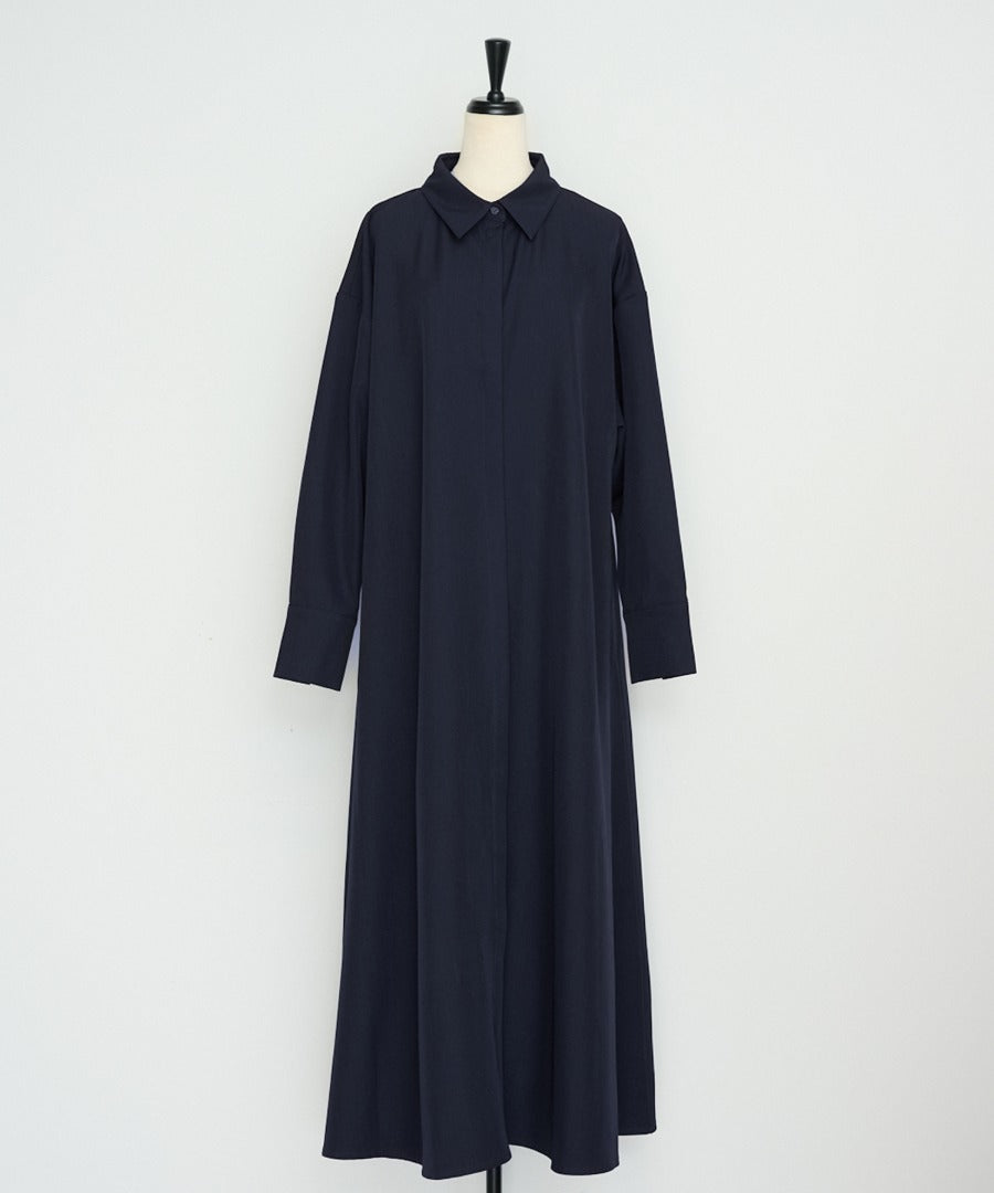 2Way Maxi Flare Shirt Dress [LADIES] 15