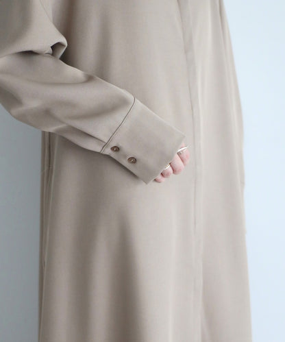 2Way Maxi Flare Shirt Dress [LADIES] 20