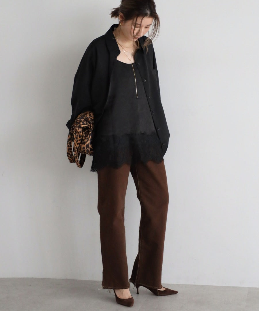 2Way Sleeve Drape Shirt [LADIES] 6