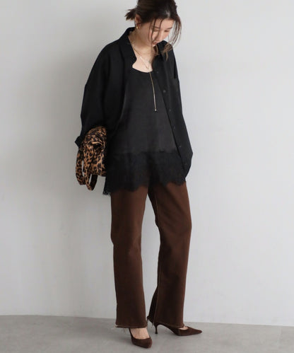 2Way Sleeve Drape Shirt [LADIES] 6