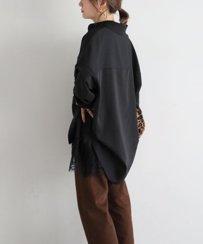 2Way Sleeve Drape Shirt [LADIES] 7