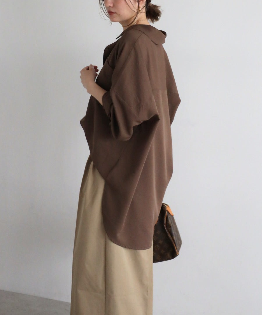 2Way Sleeve Drape Shirt [LADIES] 15