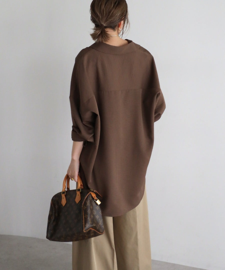 2Way Sleeve Drape Shirt [LADIES] 17