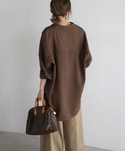 2Way Sleeve Drape Shirt [LADIES] 17