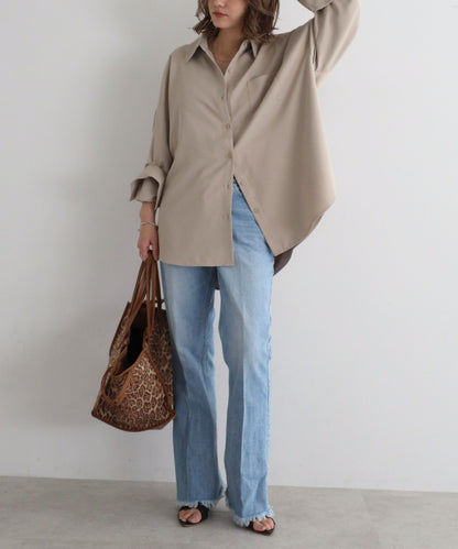 2Way Sleeve Drape Shirt [LADIES] 20