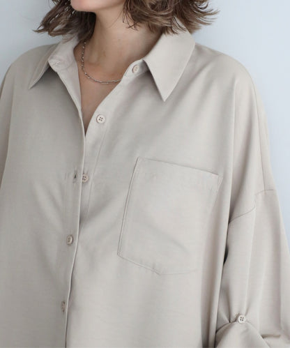 2Way Sleeve Drape Shirt [LADIES] 22