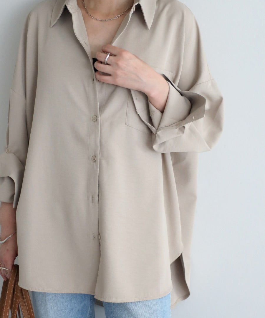 2Way Sleeve Drape Shirt [LADIES] 23