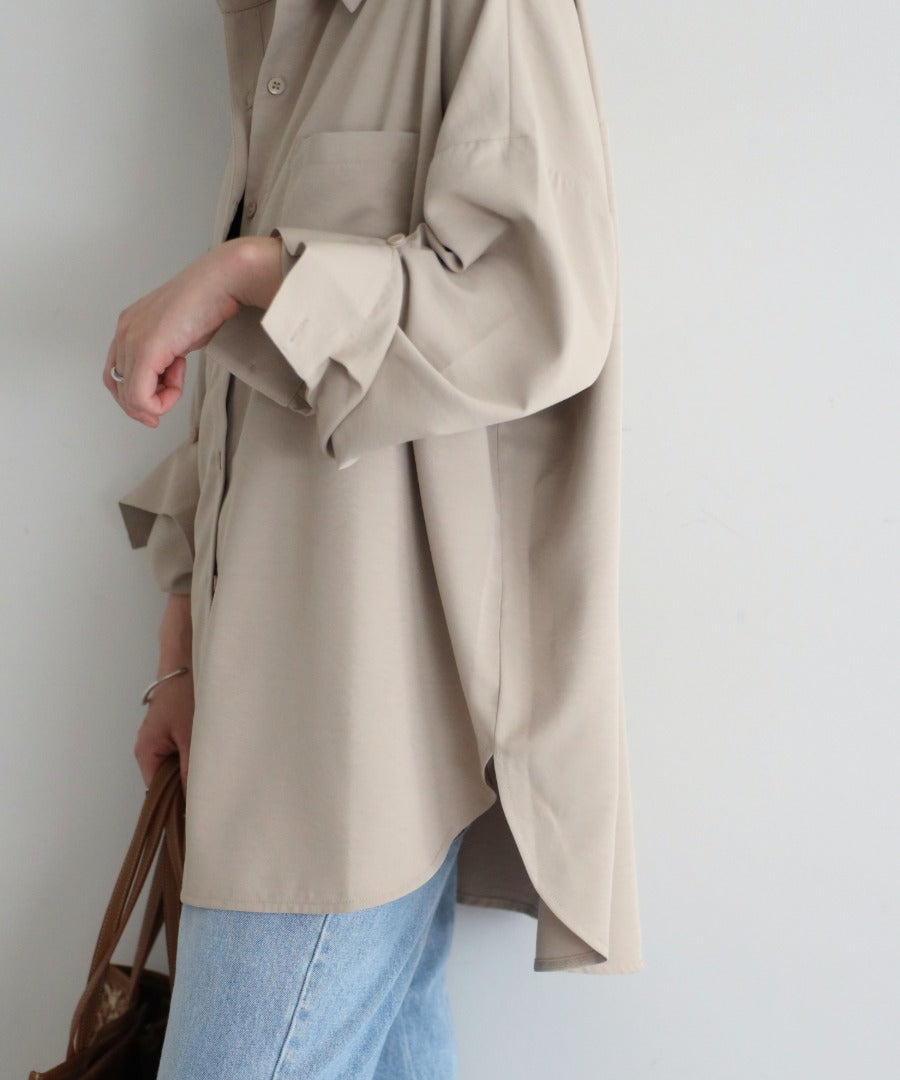 2Way Sleeve Drape Shirt [LADIES] 25