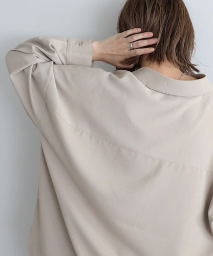 2Way Sleeve Drape Shirt [LADIES] 26