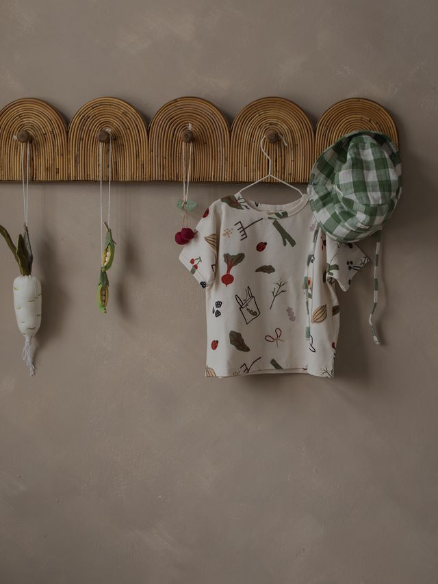 Dill Gingham Bucket Sun Hat [organic zoo] (26SS)