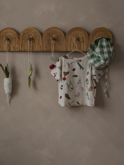 Dill Gingham Bucket Sun Hat [organic zoo] (26SS)