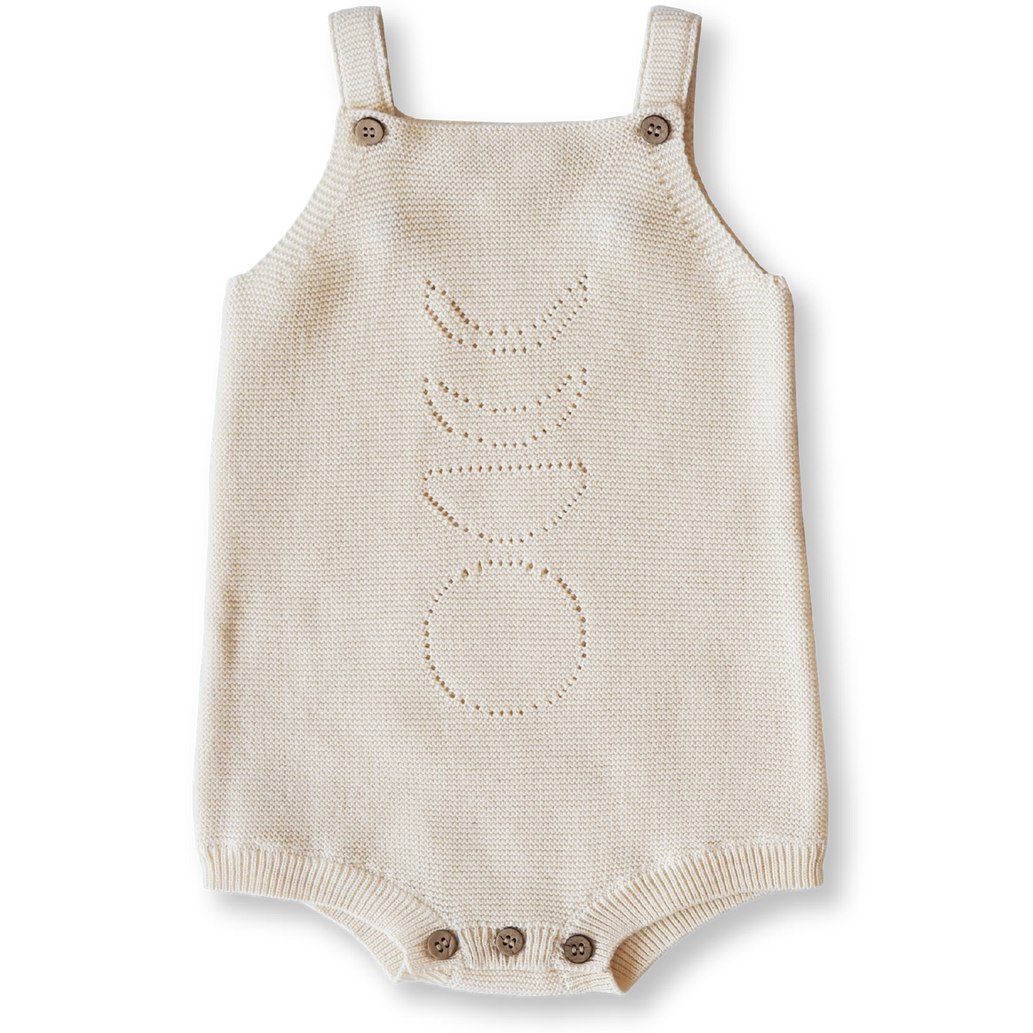 Lunar rompers / milk