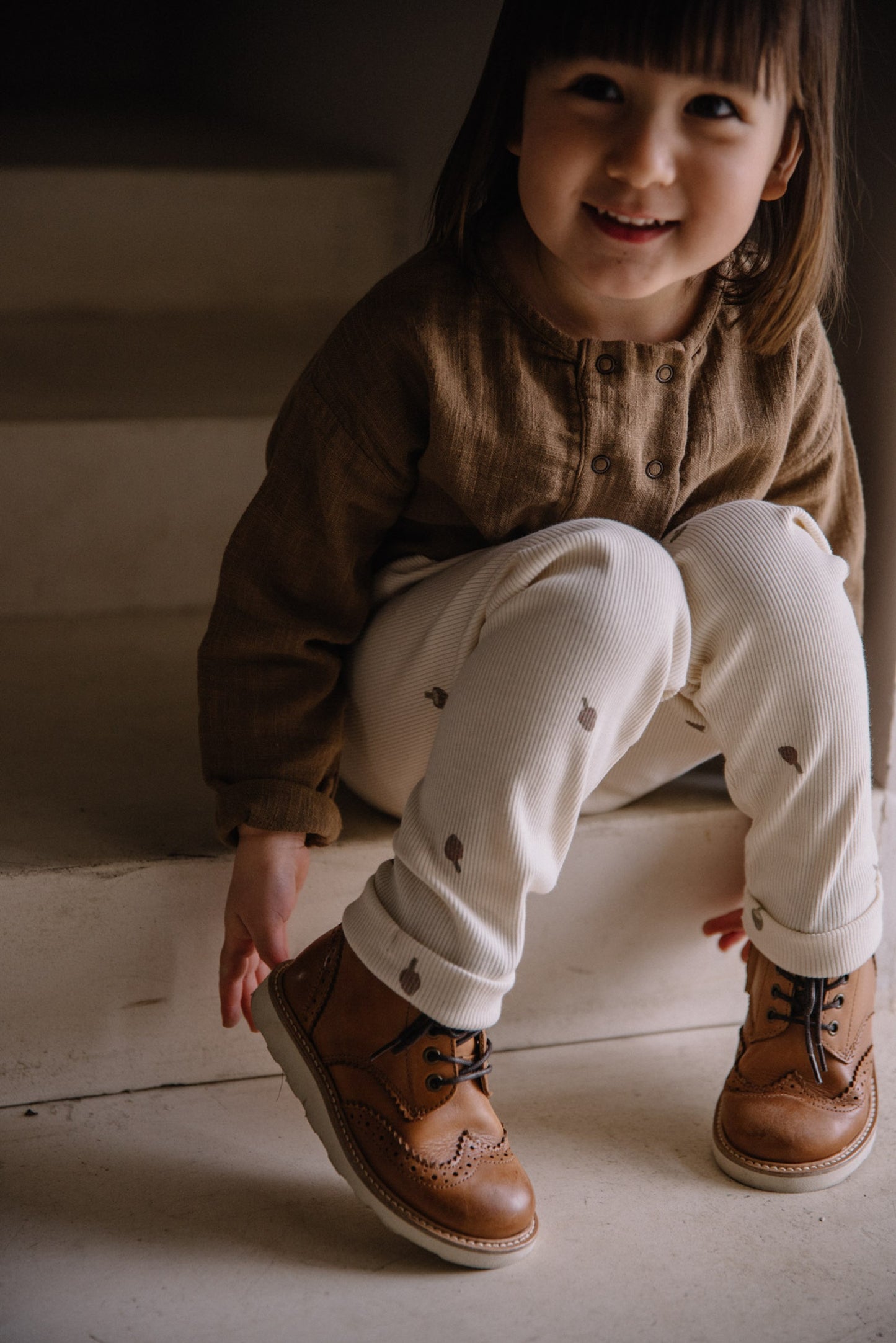 STUDIO BOHEME PARIS  / Kurta ROMEO (cocoa) [AW22]