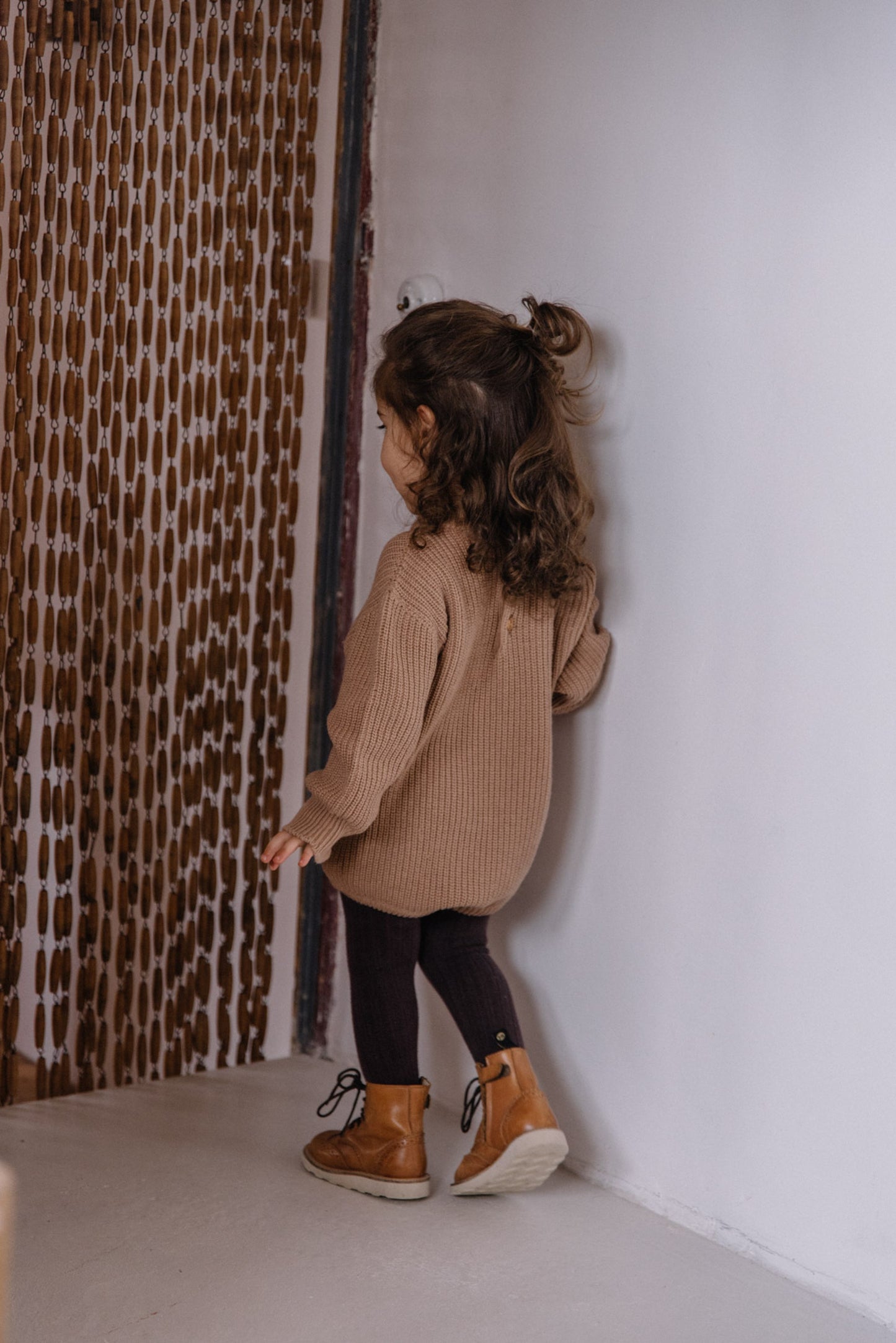 barboteuse chunky / beige