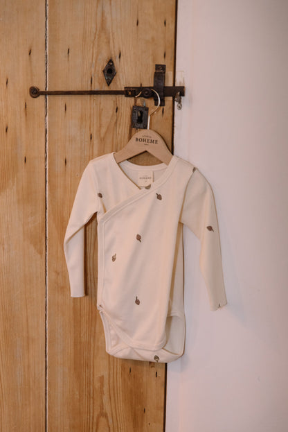 STUDIO BOHEME PARIS  / Bodysuit HOHO (Ecru/Artichokes) [AW22]