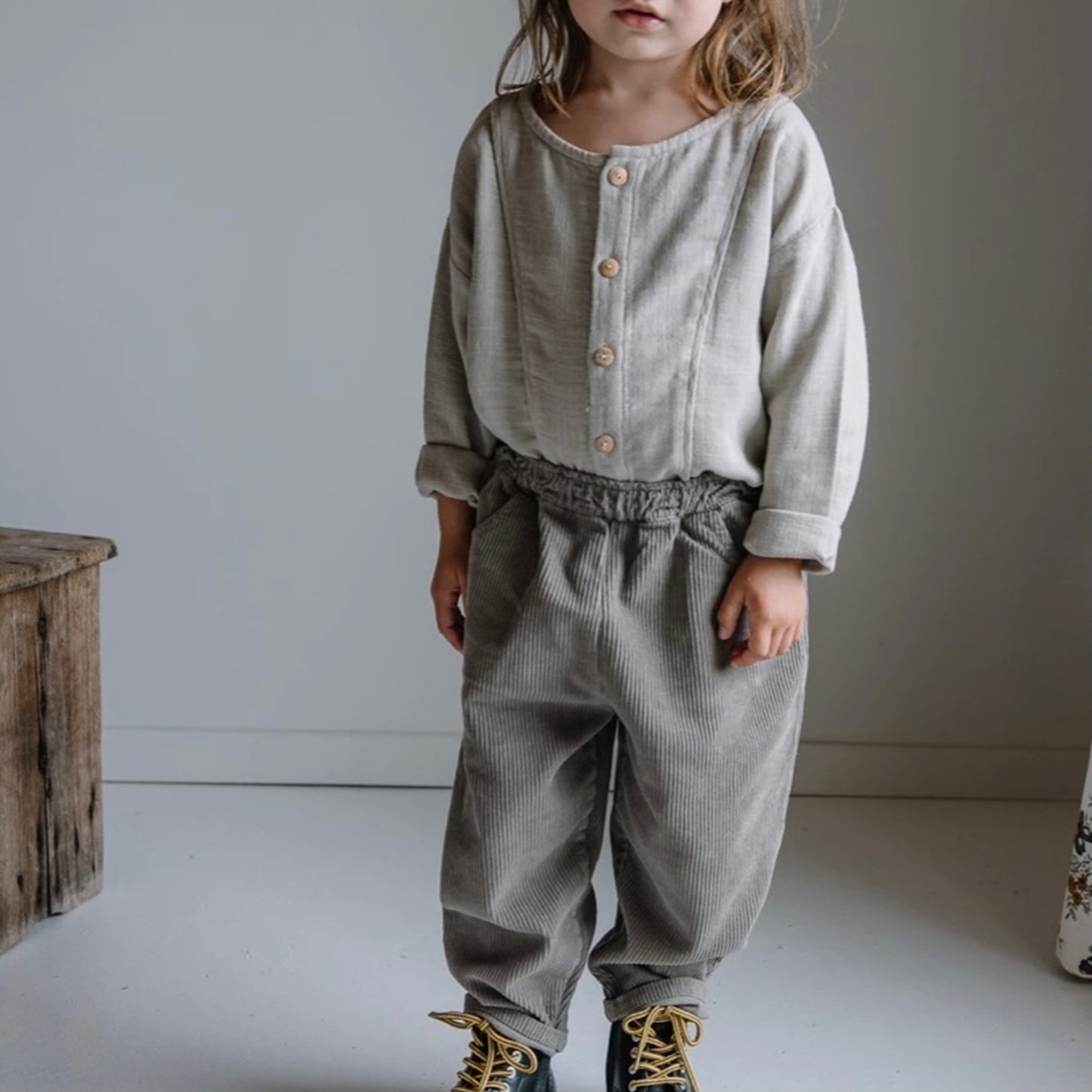 Carrot Corderoy pants / STUDIO BOHEME PARIS