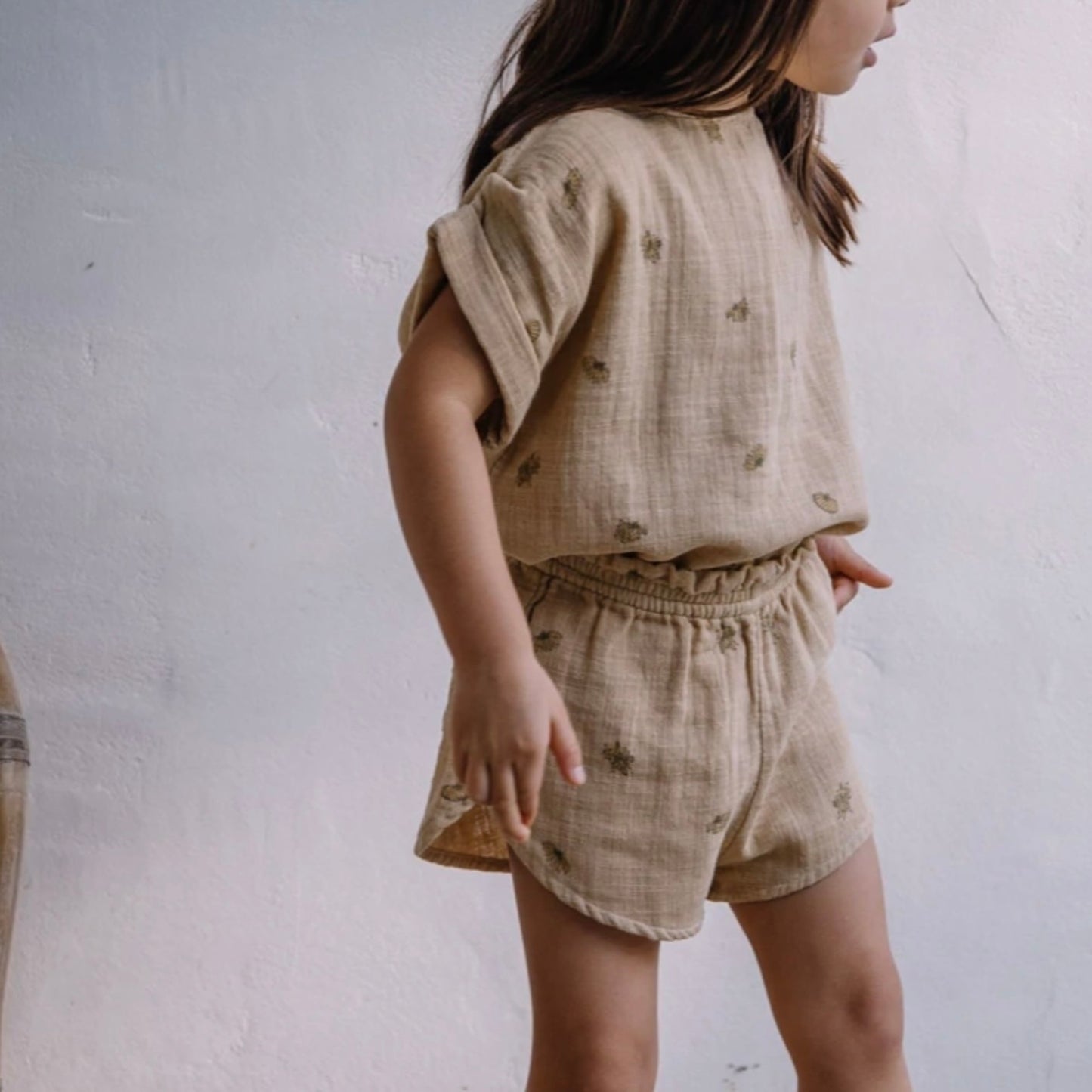 STUDIO BOHEME PARIS  / shirt praslin  (honey) [SS22]