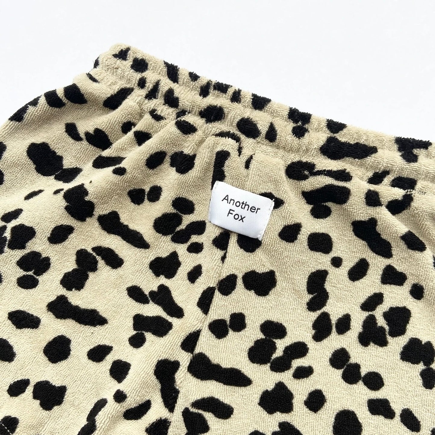 dot terry short pants / ANOTHER FOX