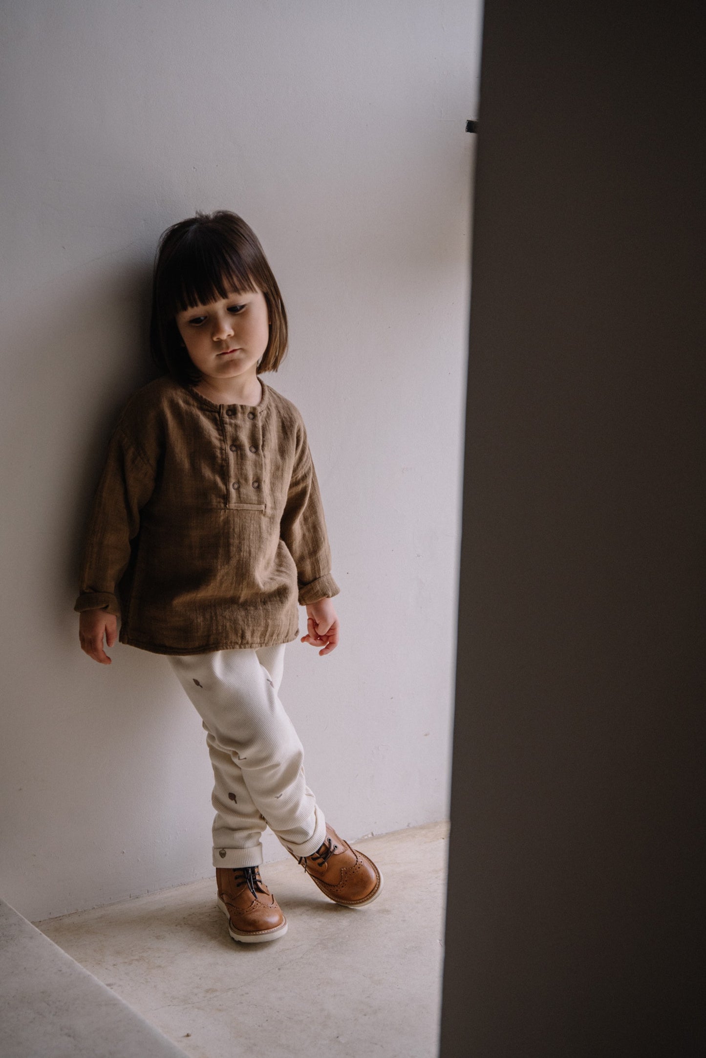 STUDIO BOHEME PARIS  / Kurta ROMEO (cocoa) [AW22]