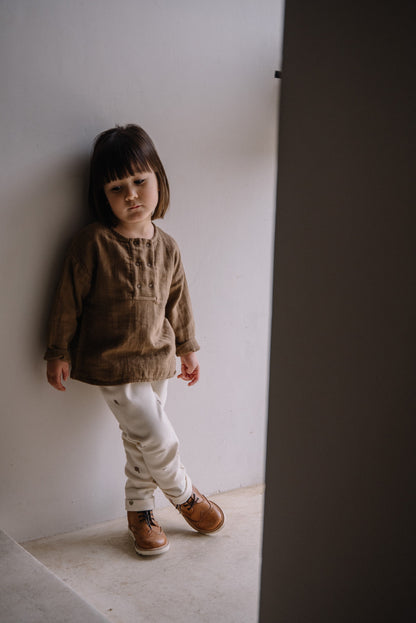 STUDIO BOHEME PARIS  / Kurta ROMEO (cocoa) [AW22]