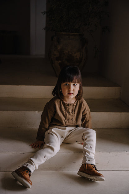 STUDIO BOHEME PARIS  / Kurta ROMEO (cocoa) [AW22]