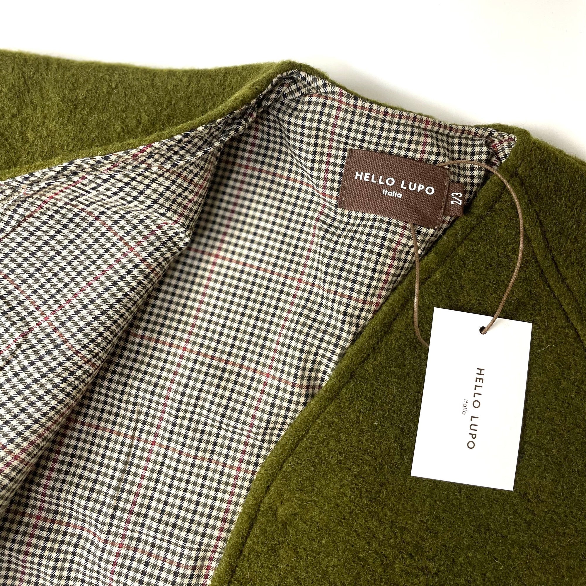 HELLO LUPO / Lupo Kimono Coat (green) [AW22] – anoko.