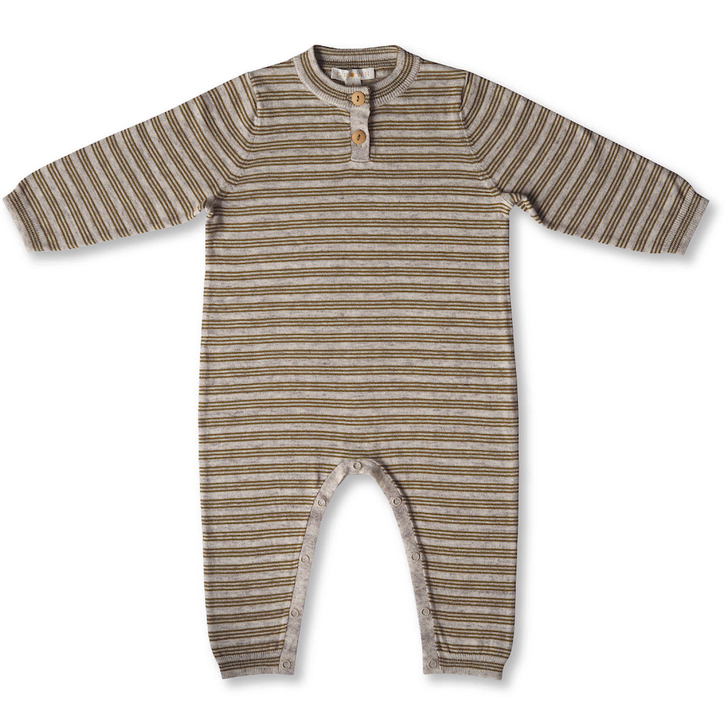 Grown / Organic Jumpsuits (Mocha marle) [SS22]