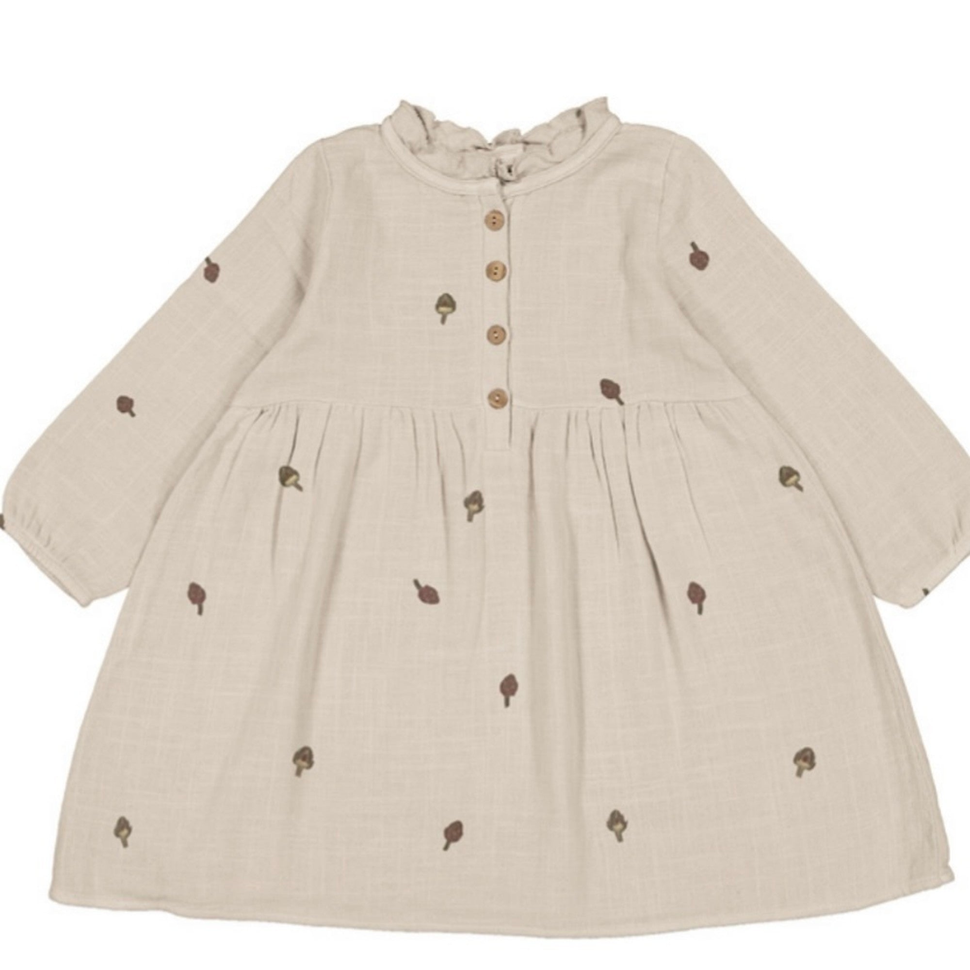 K　STUDIO BOHEME VERMONT DRESS スタジオボエム STUDIO BOHEME PARIS / Dress VERMONT (Gray/Artichokes) [AW22] – anoko.