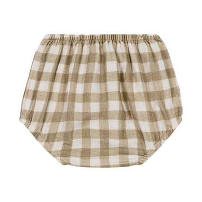 STUDIO BOHEME PARIS  / Bloomers AMI (Khaki Vichy) [AW22]