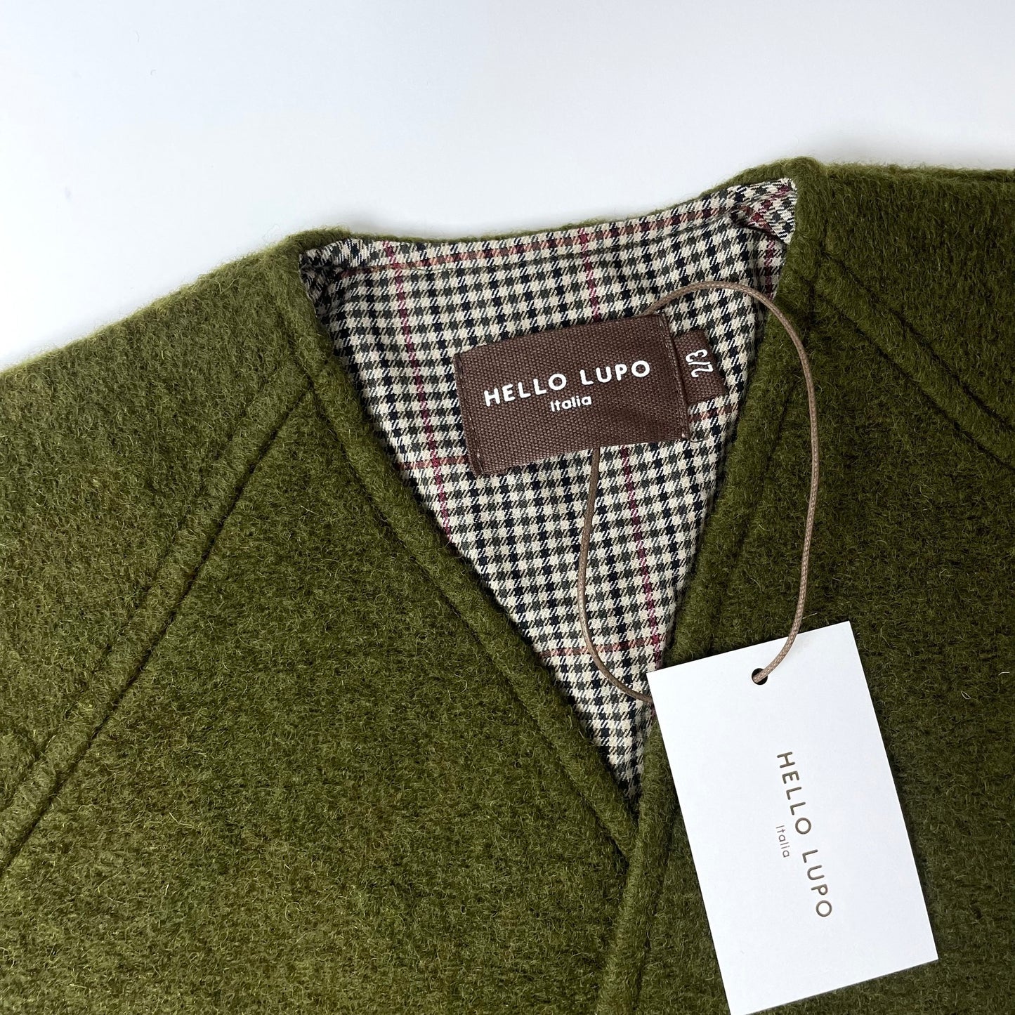 HELLO LUPO  / Lupo Kimono Coat (green) [AW22]