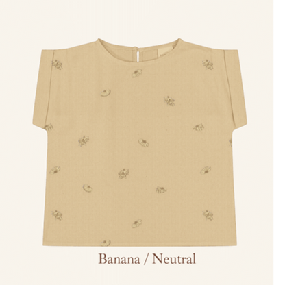 STUDIO BOHEME PARIS  / shirt praslin  (banana) [SS22]
