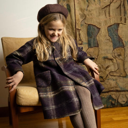 Bell Coat / brown check
