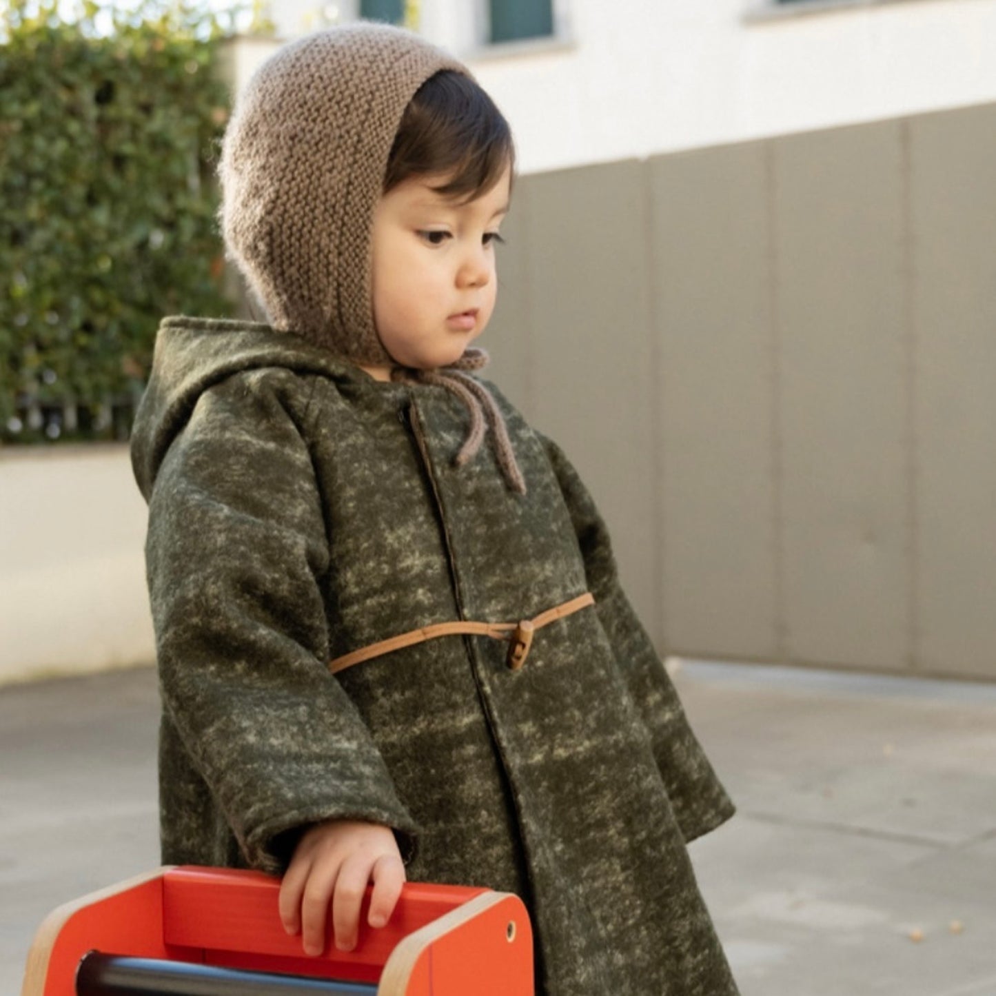 HELLO LUPO  / Tessa Coat (marble green) [AW22]