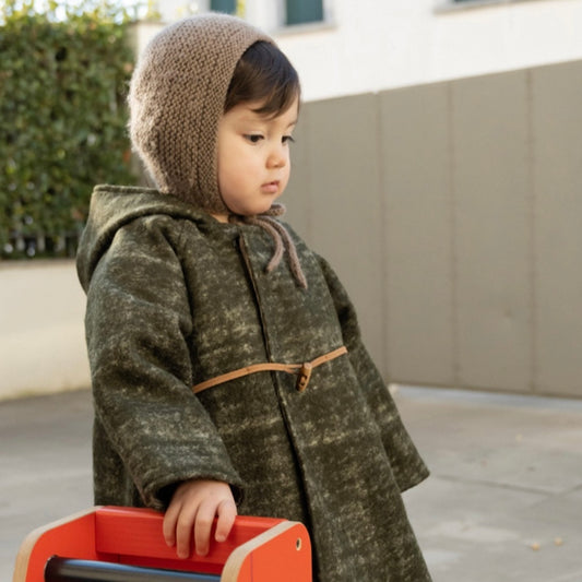 HELLO LUPO  / Tessa Coat (marble green) [AW22]