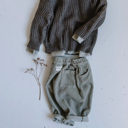 Carrot Corderoy pants / STUDIO BOHEME PARIS