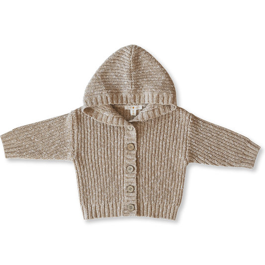 Grown / Chunky rib hoodie